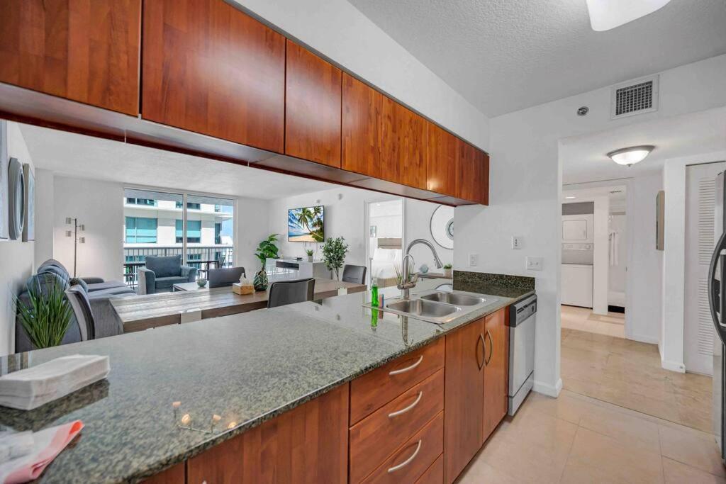 Spacious 36Th Flr 1 Bd 1 Bt • Brickell • Bay View Miami Exterior foto