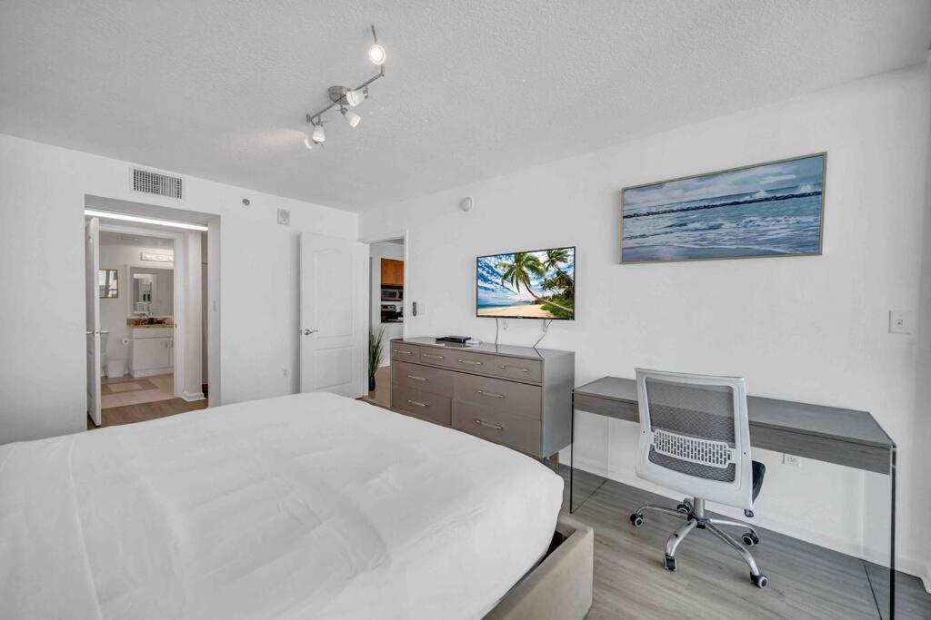 Spacious 36Th Flr 1 Bd 1 Bt • Brickell • Bay View Miami Exterior foto